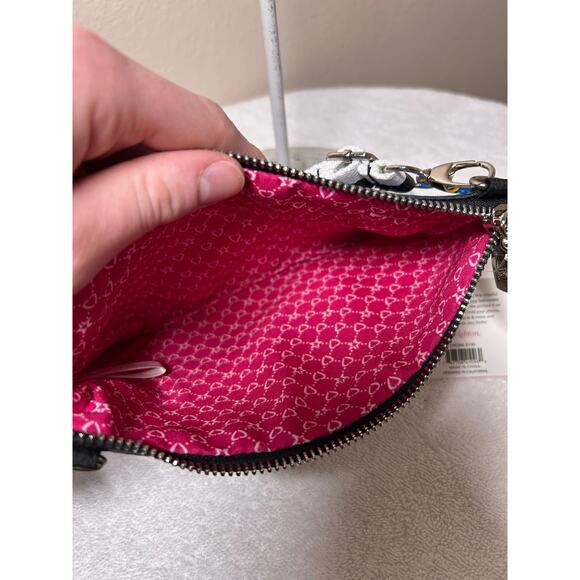 Brighton Glam Girl Crossbody Fabric Pouch Purse NWT - Picture 4 of 7